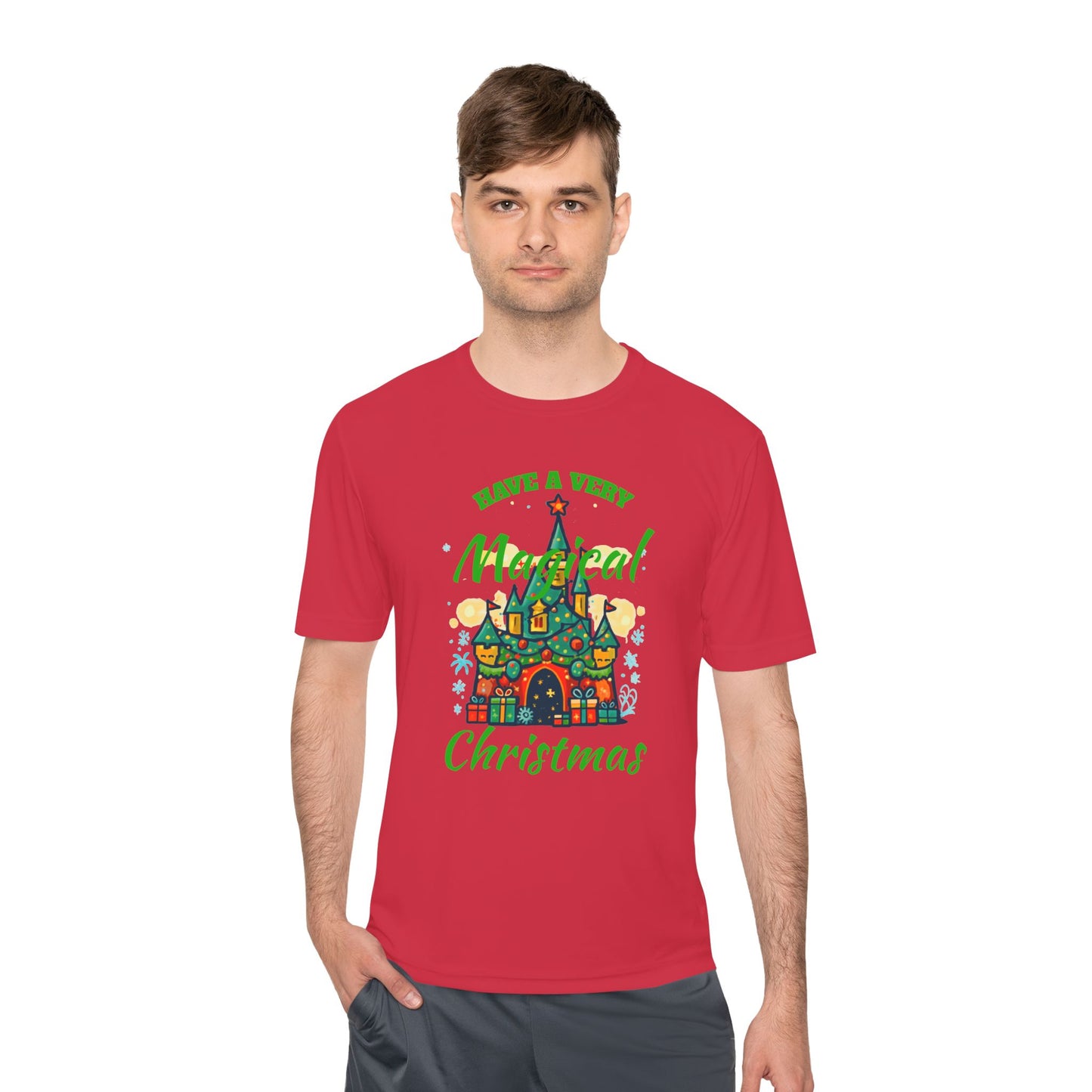 Magical Christmas Castle Tee — "Have a Very Magical Christmas" Holiday T‑Shirt