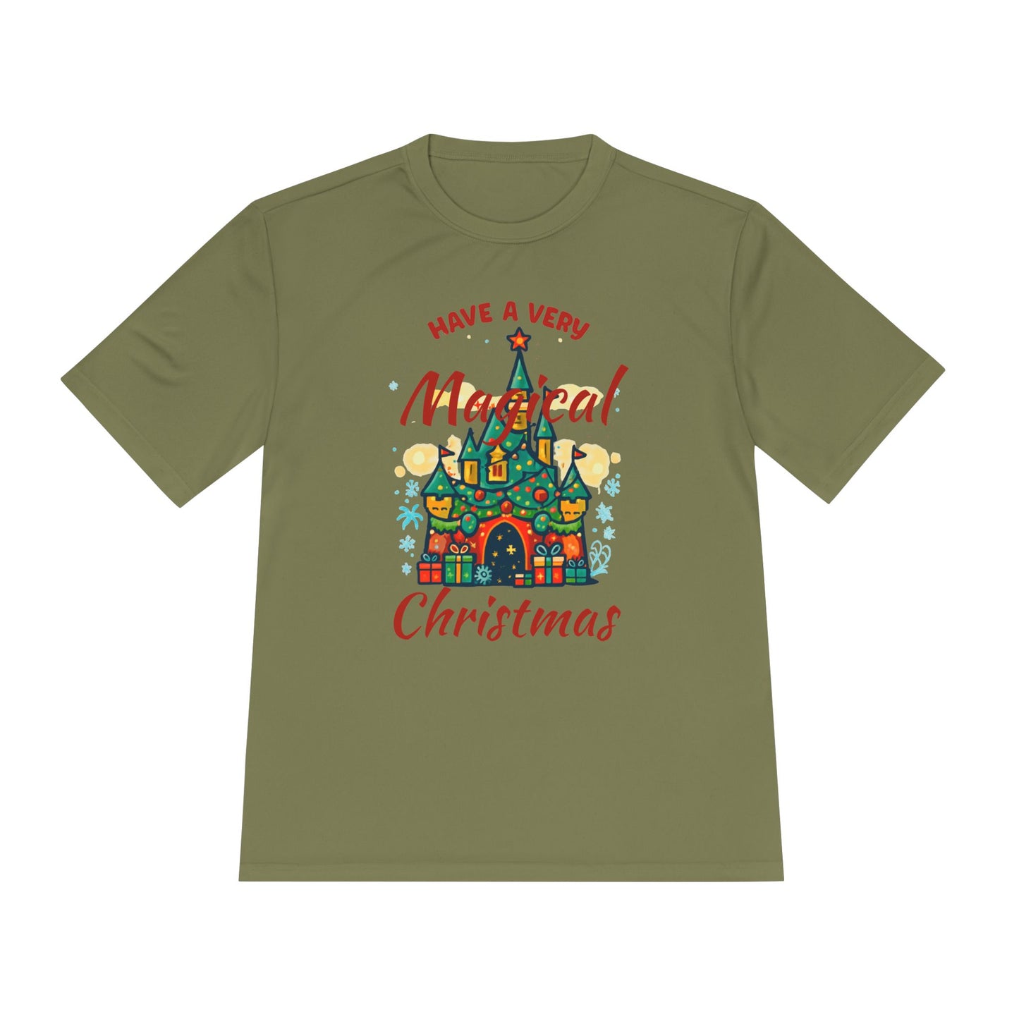 Magical Christmas Castle Tee — "Have a Very Magical Christmas" Holiday T‑Shirt
