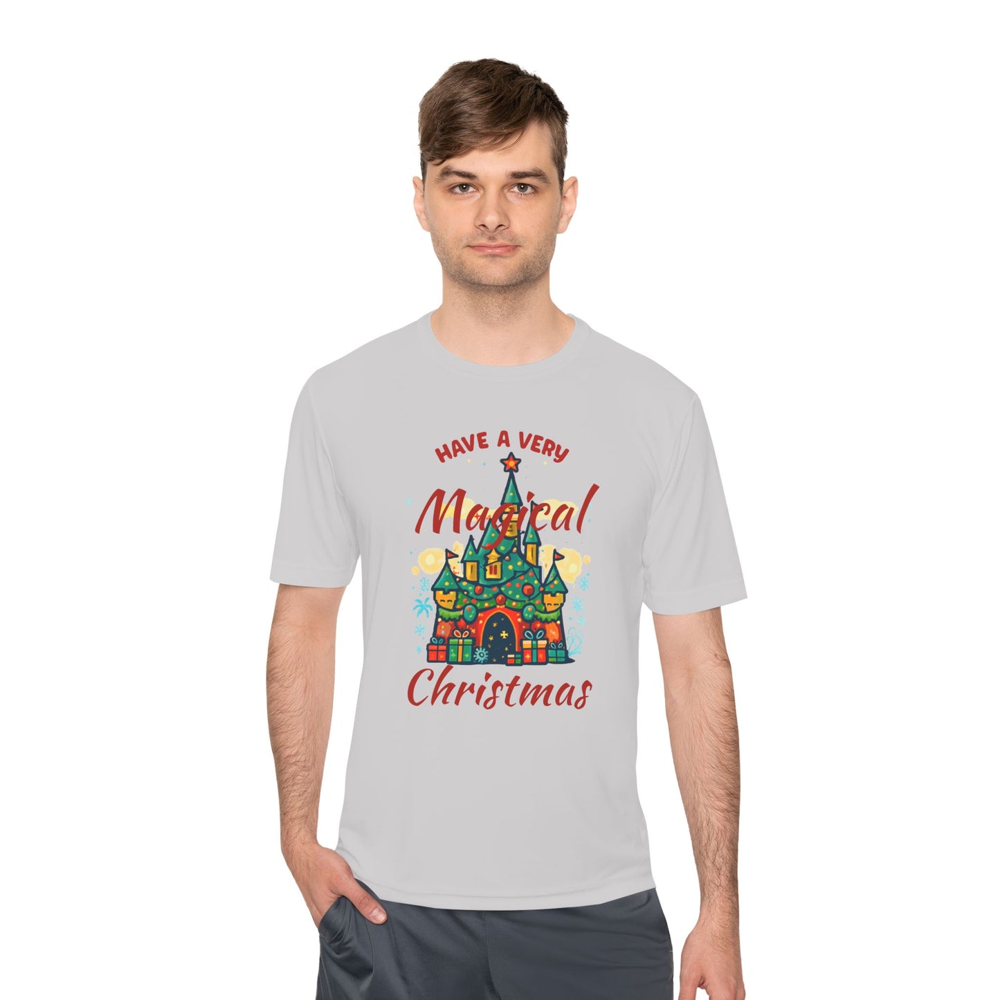 Magical Christmas Castle Tee — "Have a Very Magical Christmas" Holiday T‑Shirt