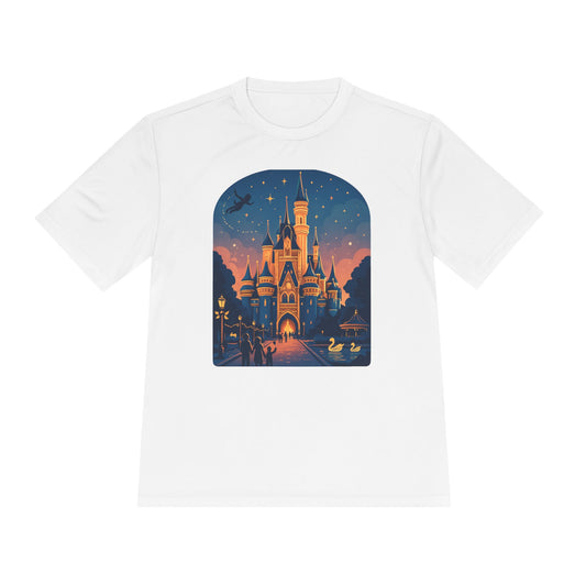 Fairy Tale Castle Tee — Enchanted Sunset Castle Graphic Shirt
