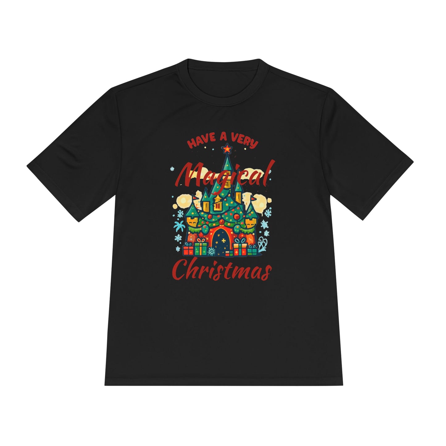 Magical Christmas Castle Tee — "Have a Very Magical Christmas" Holiday T‑Shirt