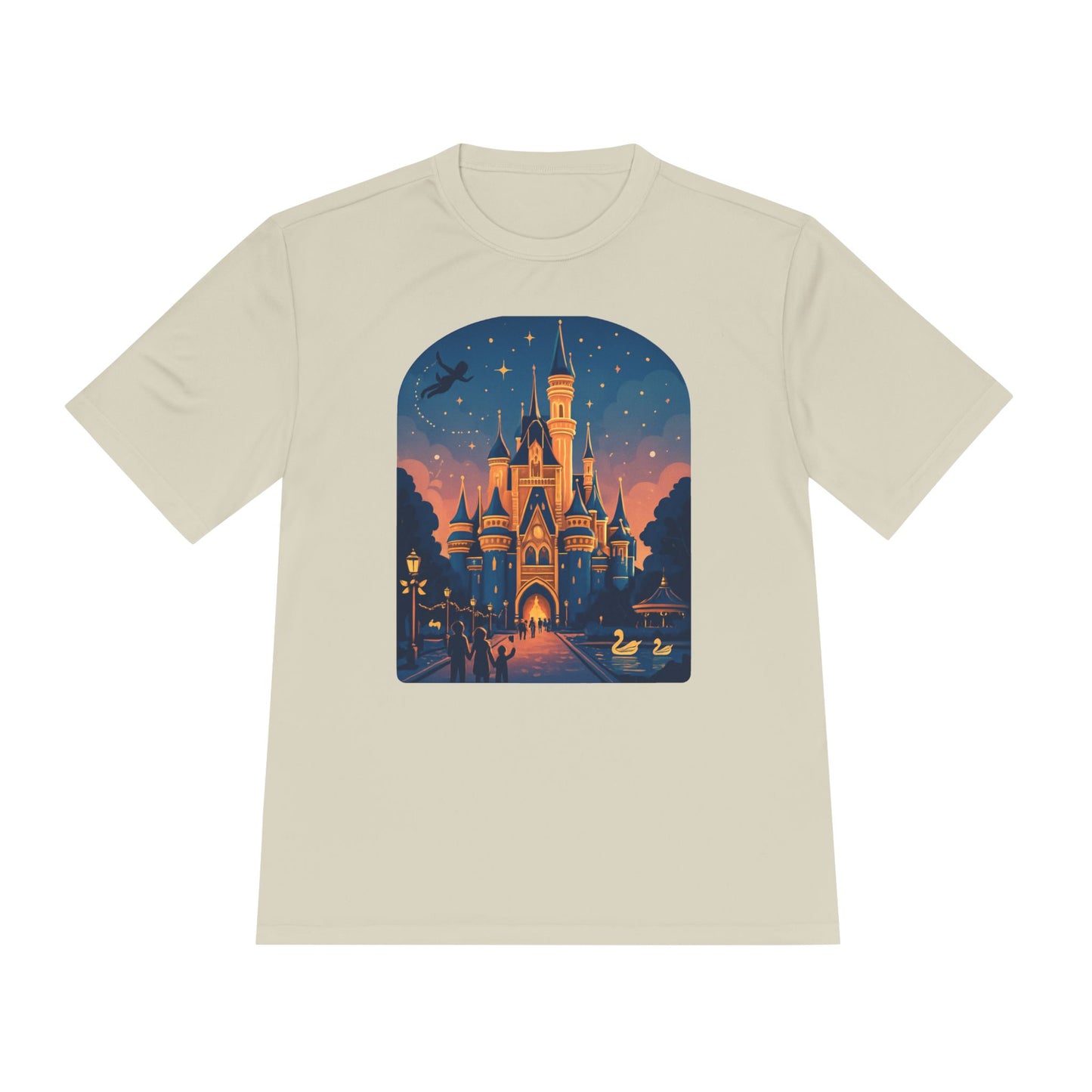 Fairy Tale Castle Tee — Enchanted Sunset Castle Graphic Shirt