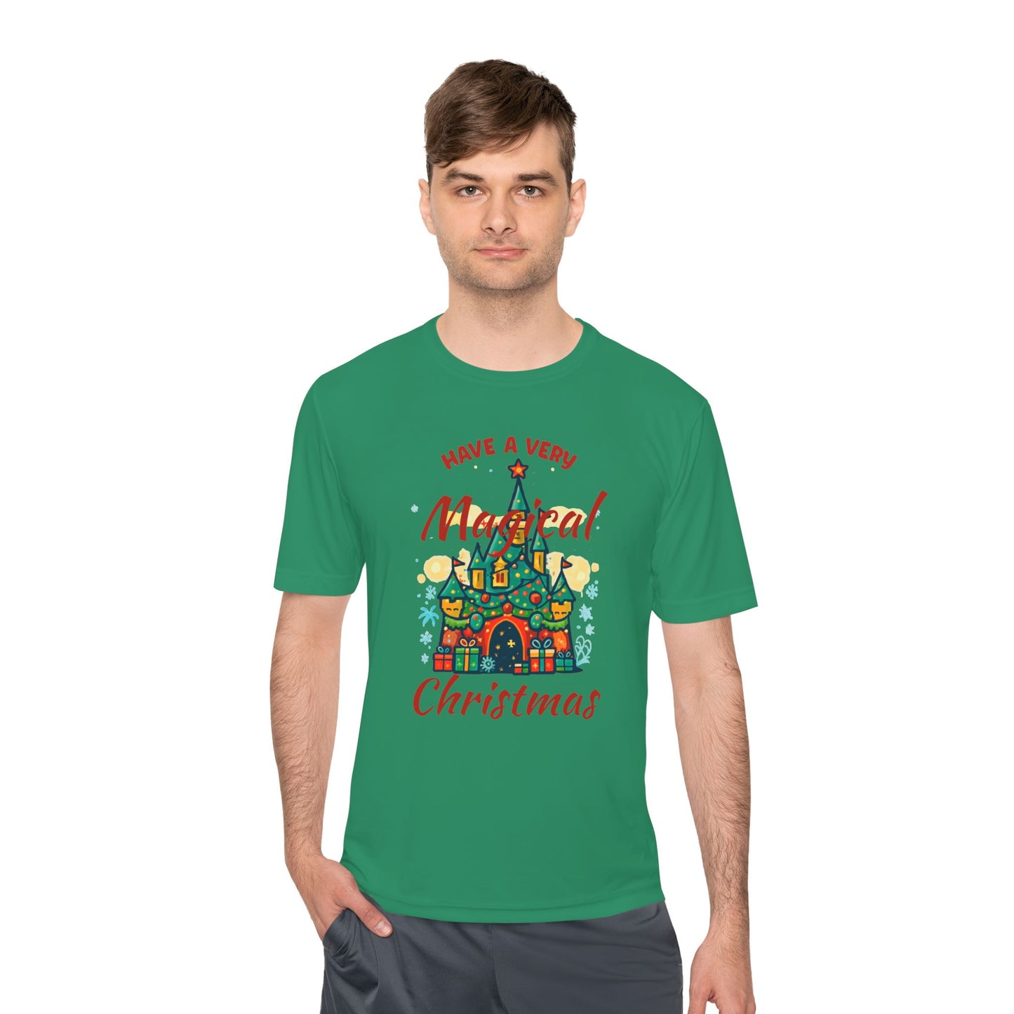 Magical Christmas Castle Tee — "Have a Very Magical Christmas" Holiday T‑Shirt