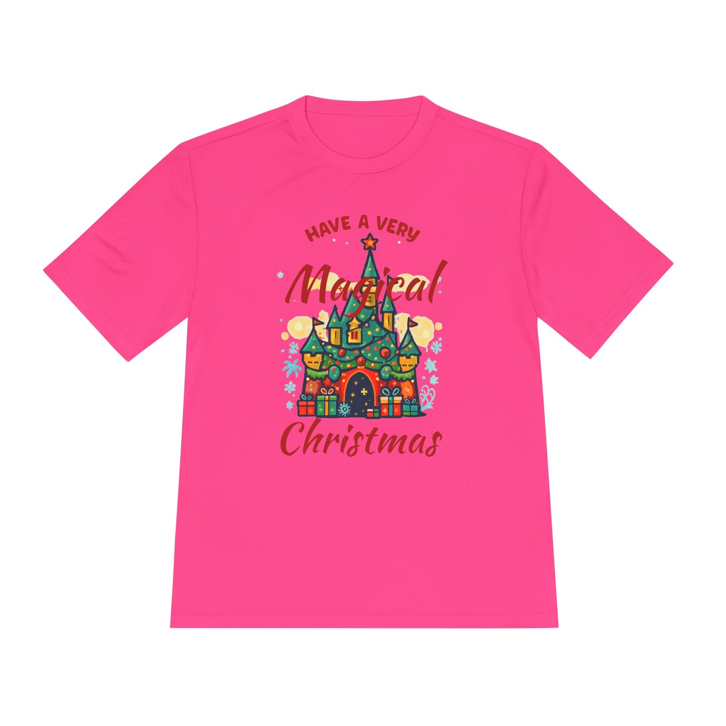 Magical Christmas Castle Tee — "Have a Very Magical Christmas" Holiday T‑Shirt