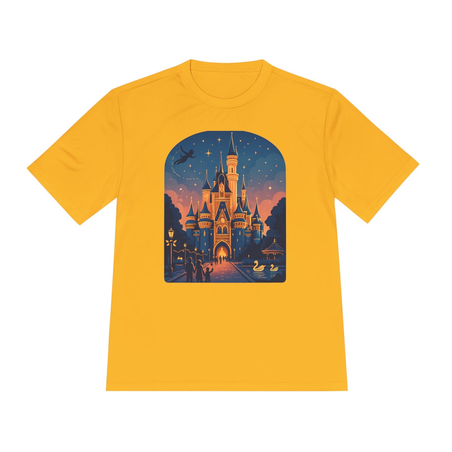 Fairy Tale Castle Tee — Enchanted Sunset Castle Graphic Shirt