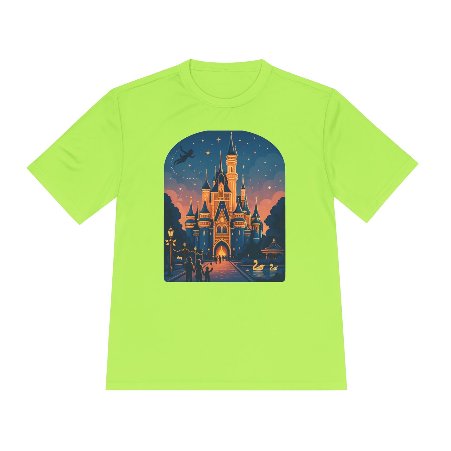 Fairy Tale Castle Tee — Enchanted Sunset Castle Graphic Shirt