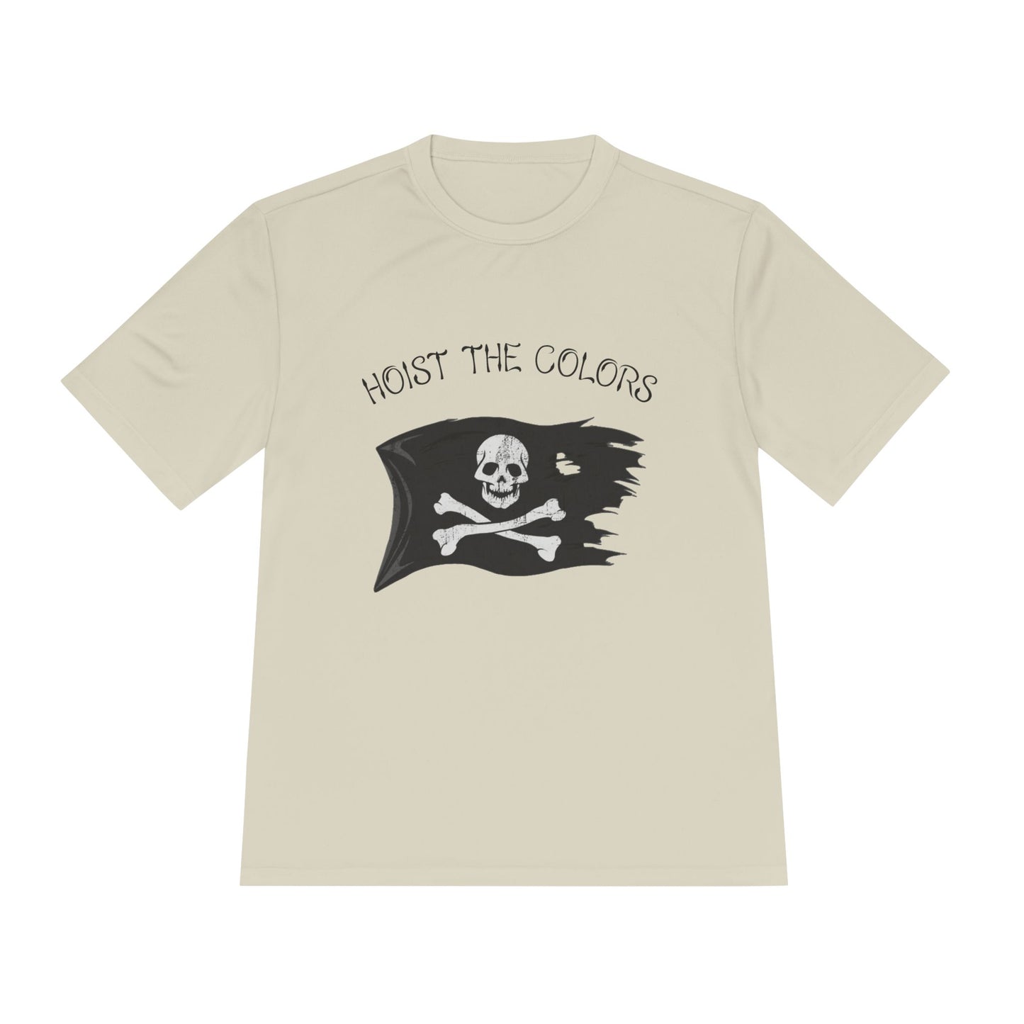 Hoist the Colors Pirate Flag Tee — Moisture-Wicking Graphic Shirt