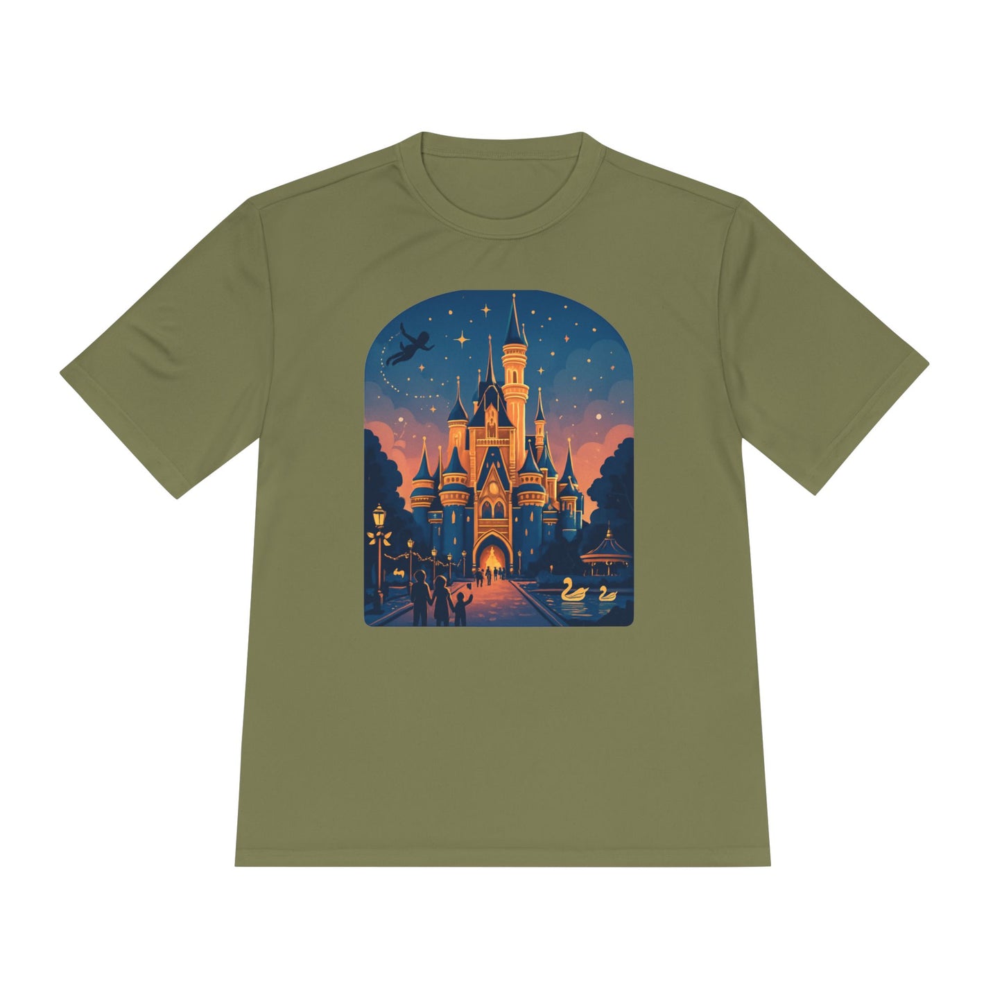 Fairy Tale Castle Tee — Enchanted Sunset Castle Graphic Shirt
