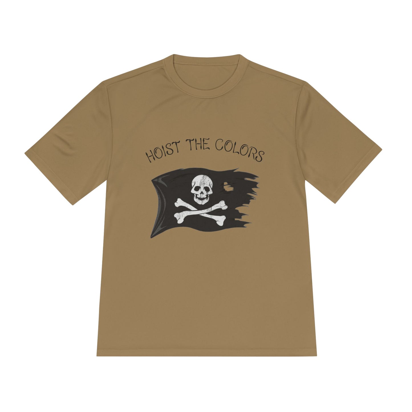 Hoist the Colors Pirate Flag Tee — Moisture-Wicking Graphic Shirt
