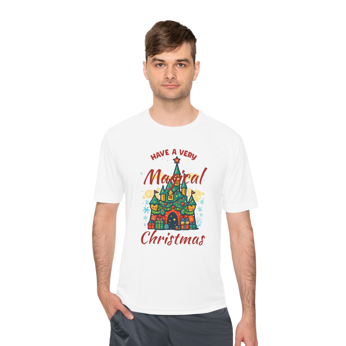 Magical Christmas Castle Tee — "Have a Very Magical Christmas" Holiday T‑Shirt