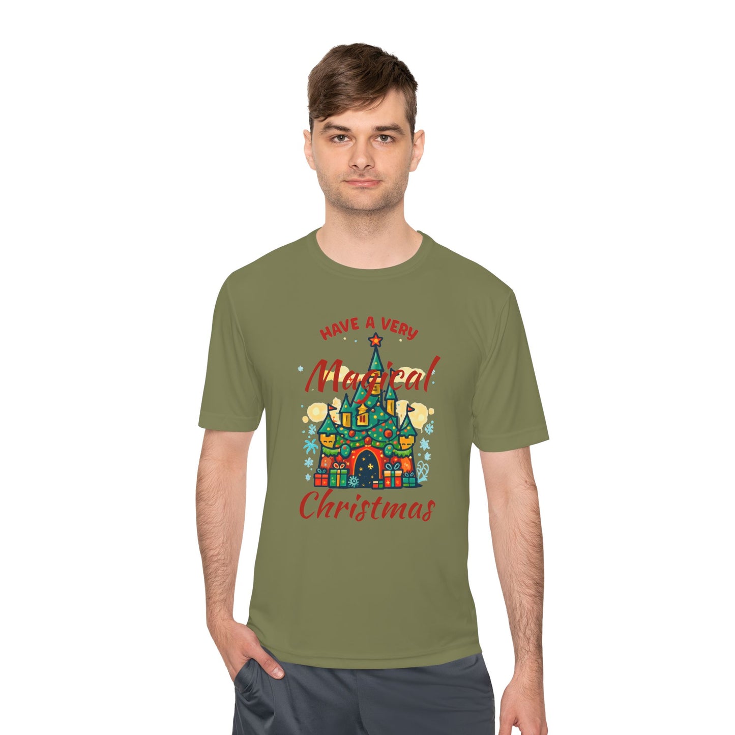 Magical Christmas Castle Tee — "Have a Very Magical Christmas" Holiday T‑Shirt