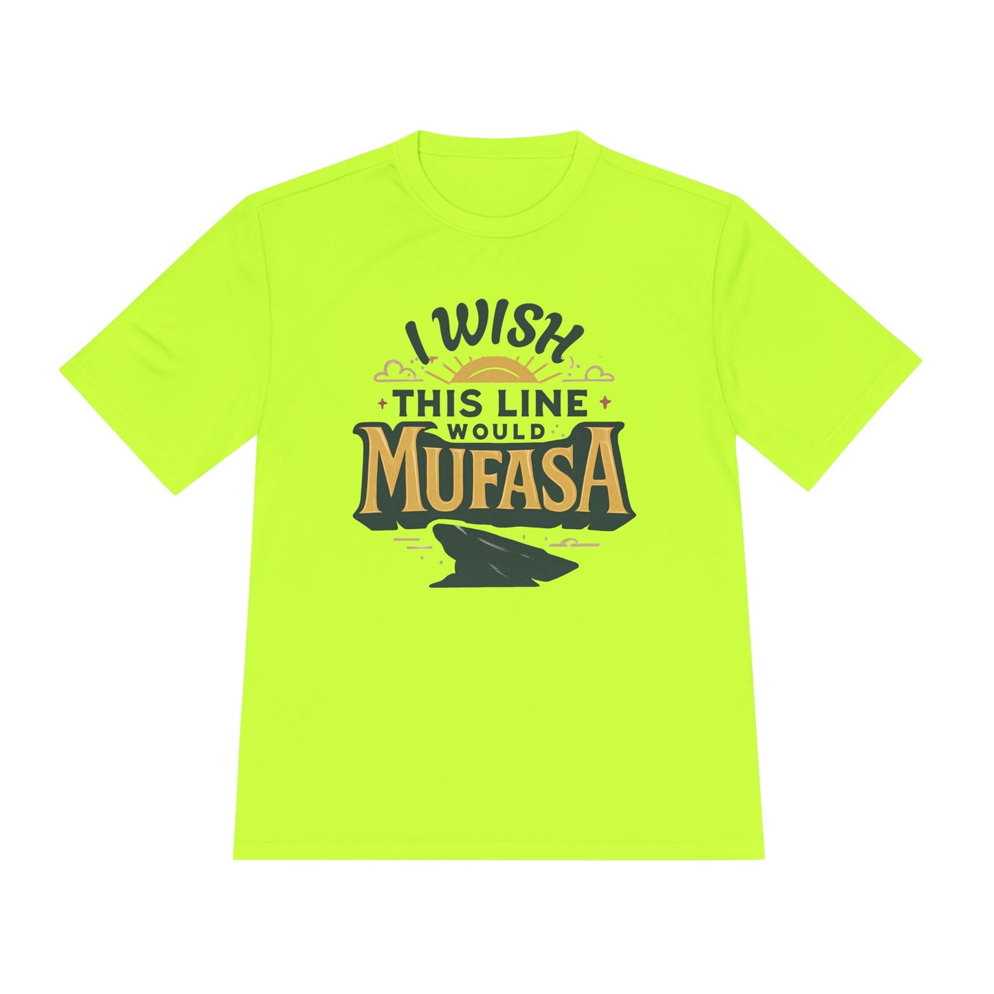 I Wish This Line Would Mufasa - Pride Rock