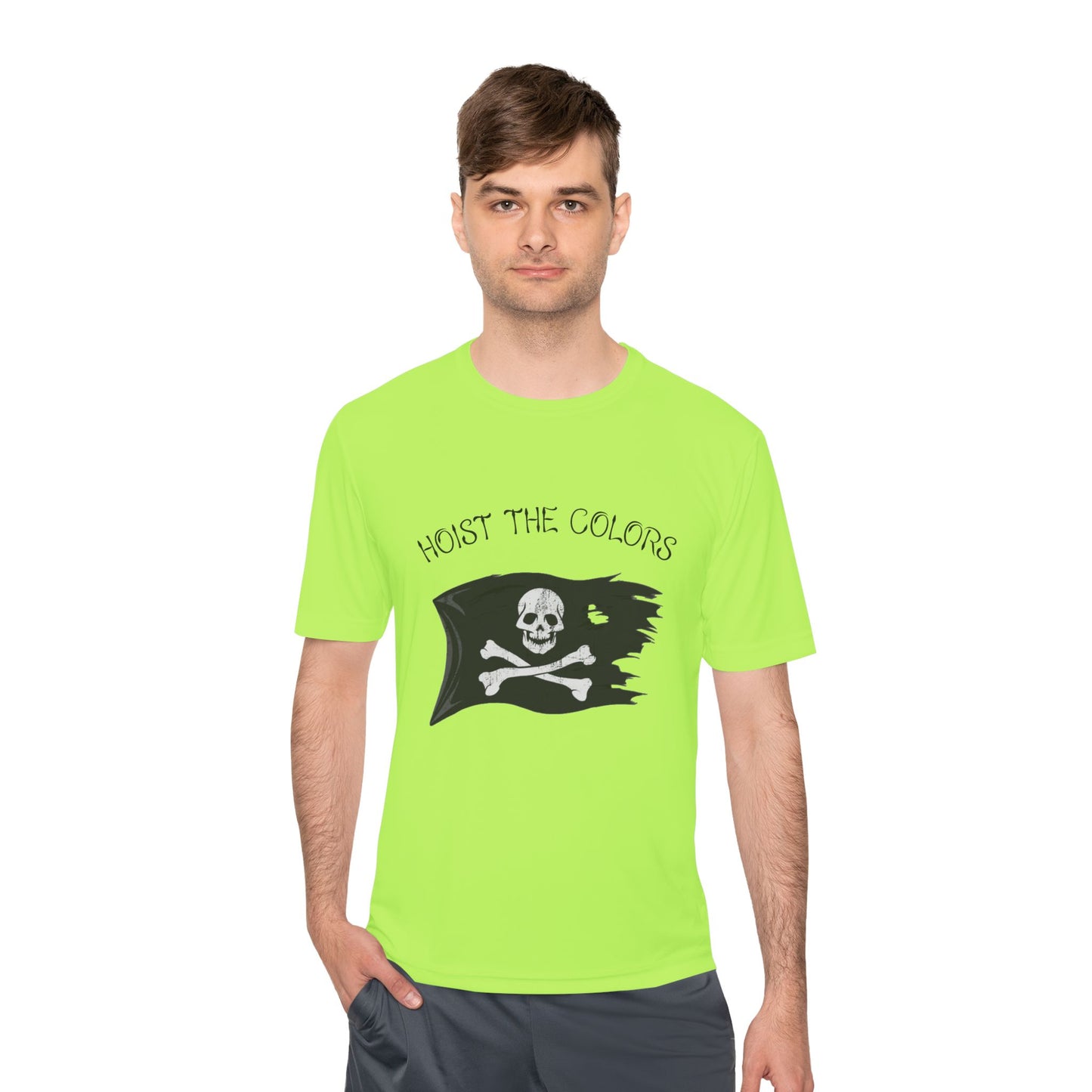 Hoist the Colors Pirate Flag Tee — Moisture-Wicking Graphic Shirt