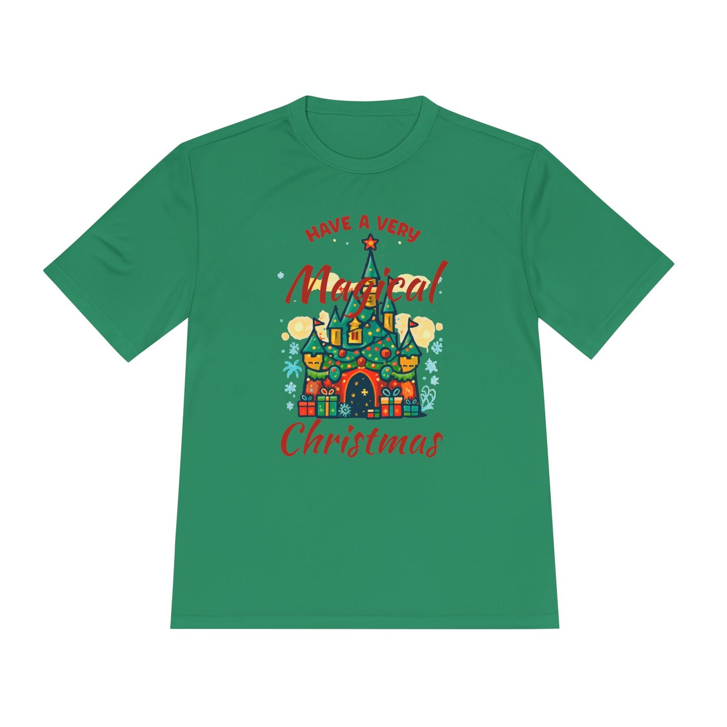 Magical Christmas Castle Tee — "Have a Very Magical Christmas" Holiday T‑Shirt