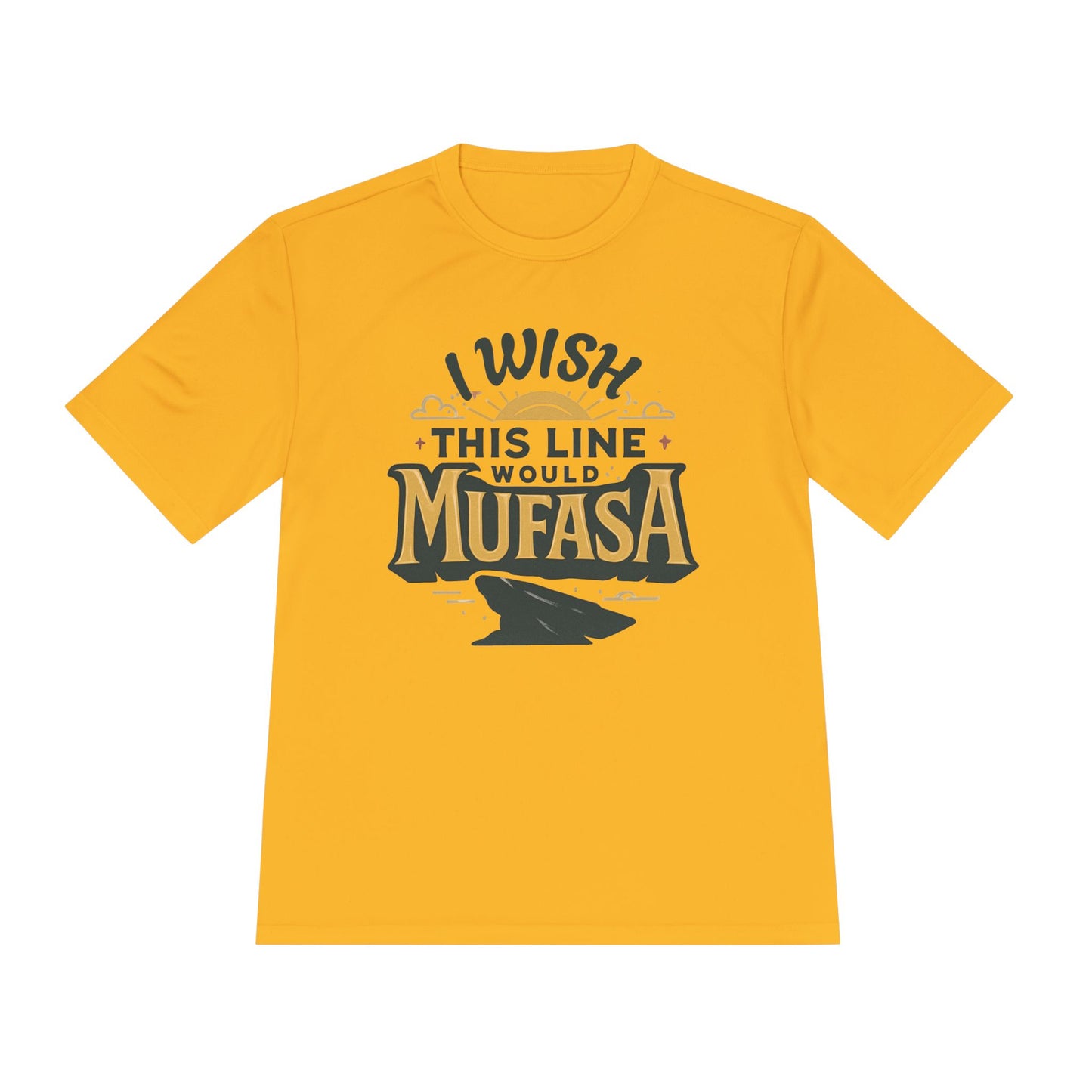 I Wish This Line Would Mufasa - Pride Rock