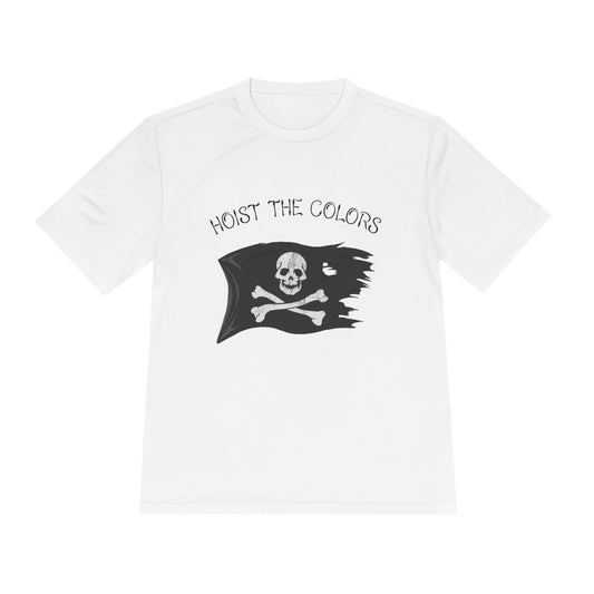 Hoist the Colors Pirate Flag Tee — Moisture-Wicking Graphic Shirt