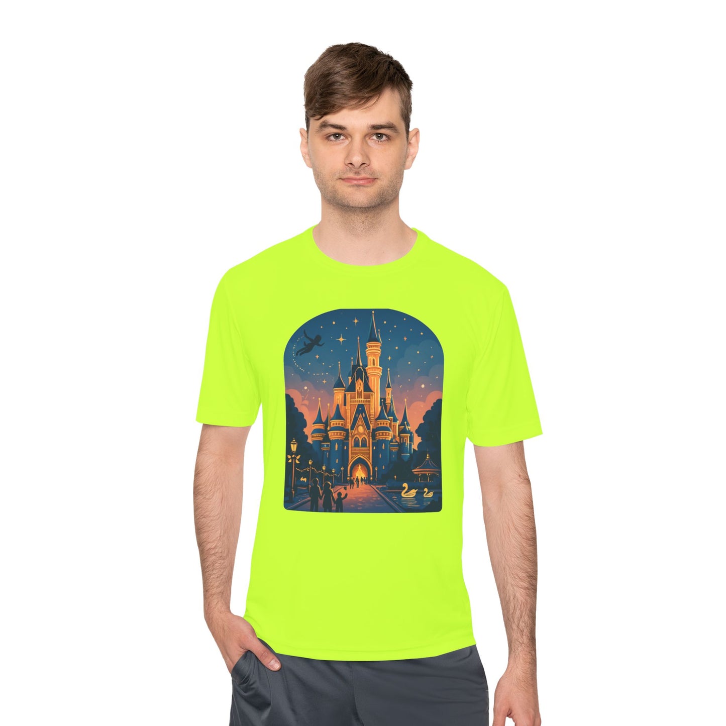 Fairy Tale Castle Tee — Enchanted Sunset Castle Graphic Shirt