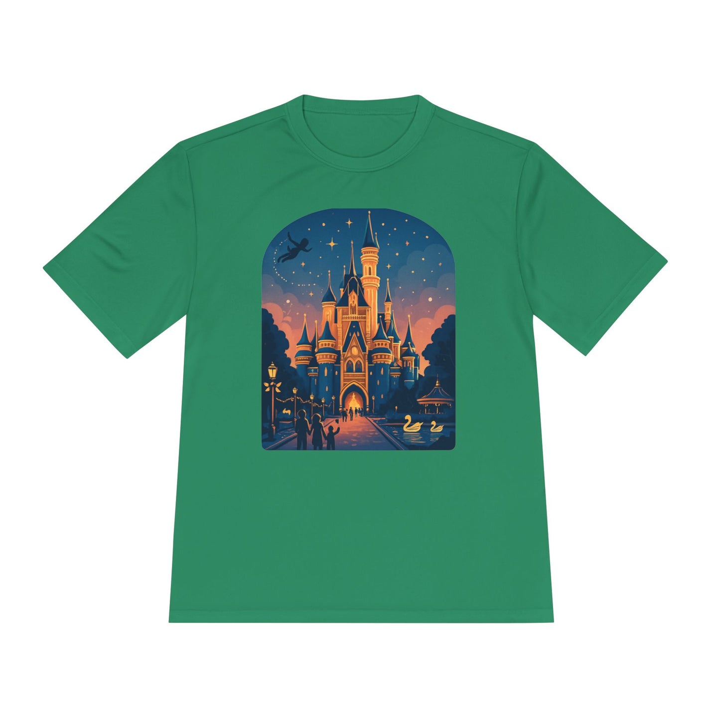 Fairy Tale Castle Tee — Enchanted Sunset Castle Graphic Shirt