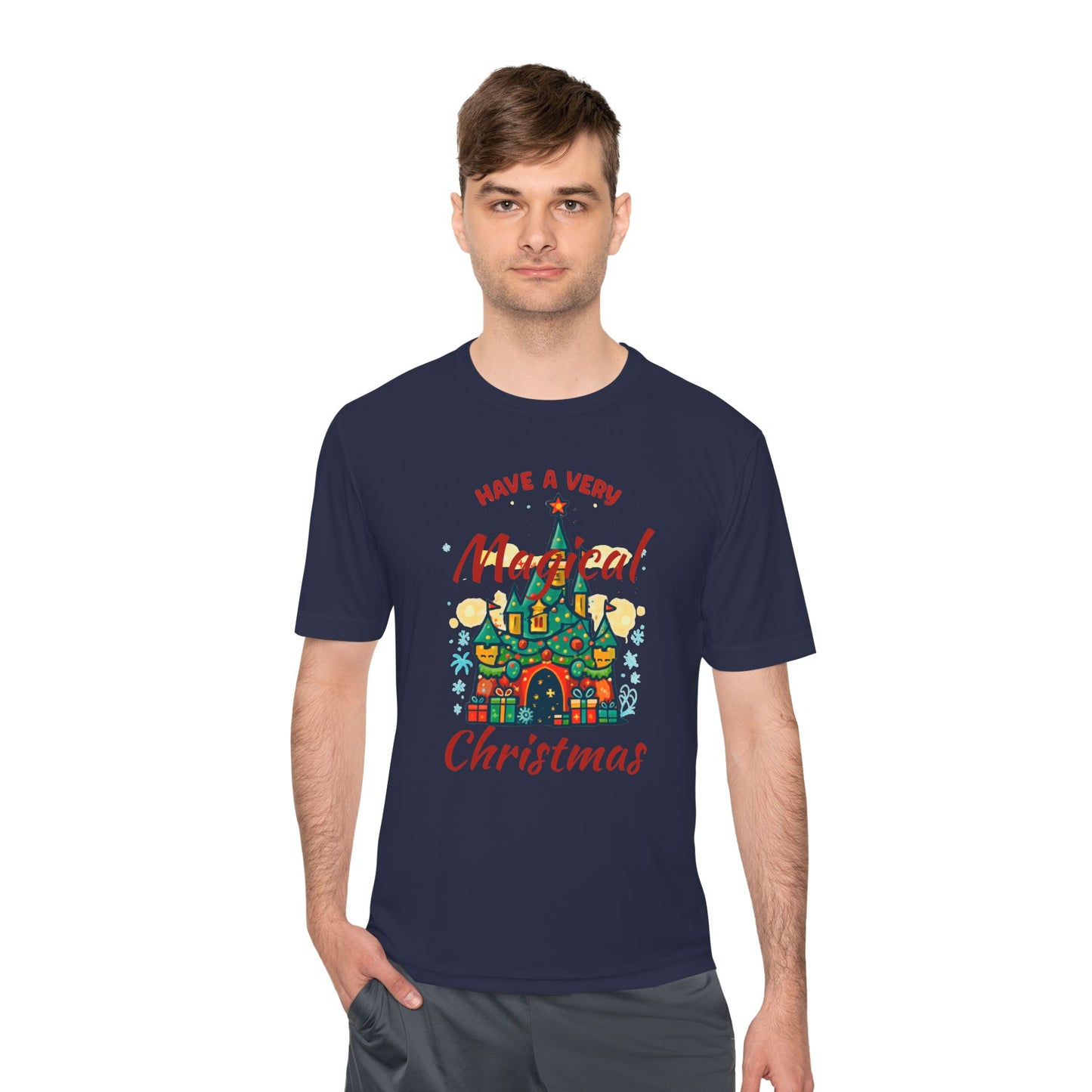 Magical Christmas Castle Tee — "Have a Very Magical Christmas" Holiday T‑Shirt