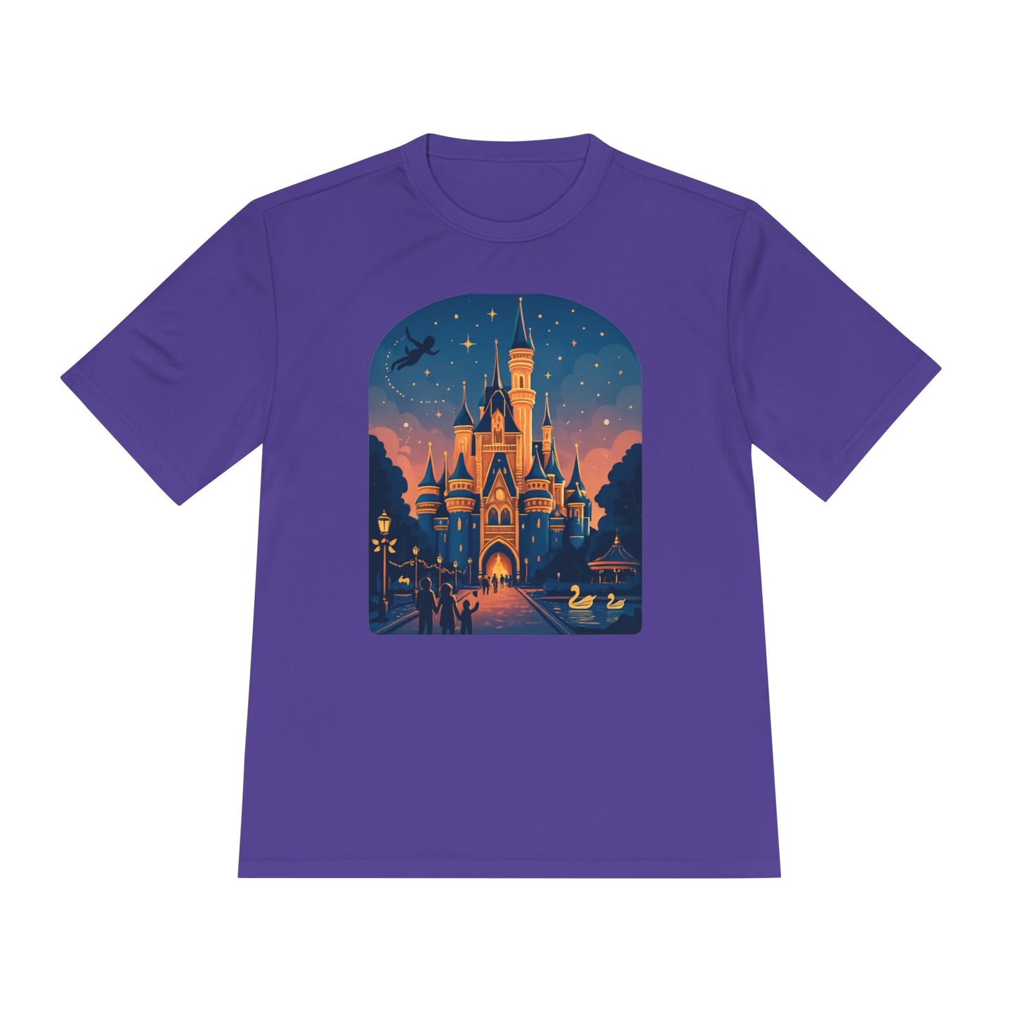Fairy Tale Castle Tee — Enchanted Sunset Castle Graphic Shirt