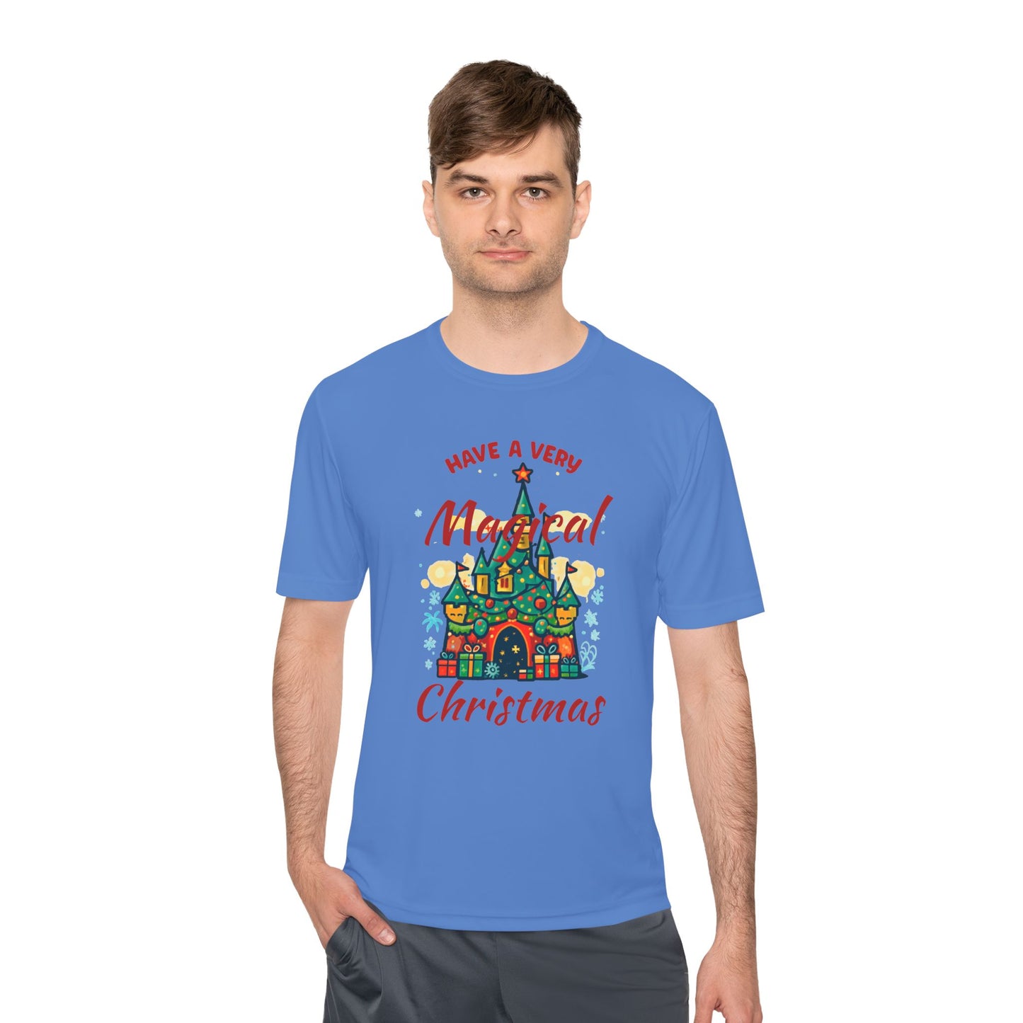 Magical Christmas Castle Tee — "Have a Very Magical Christmas" Holiday T‑Shirt