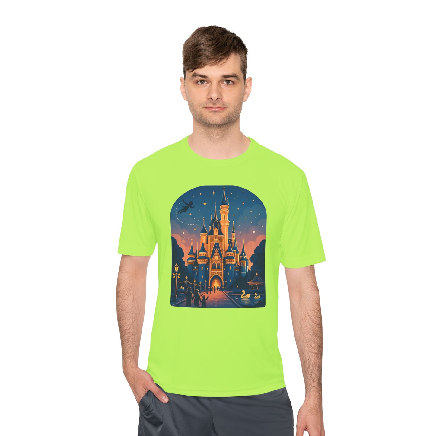 Fairy Tale Castle Tee — Enchanted Sunset Castle Graphic Shirt