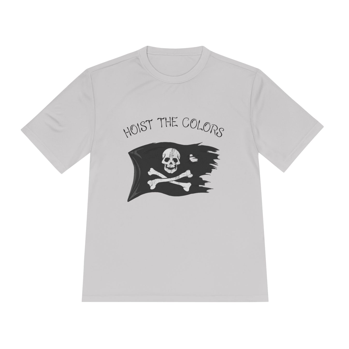 Hoist the Colors Pirate Flag Tee — Moisture-Wicking Graphic Shirt