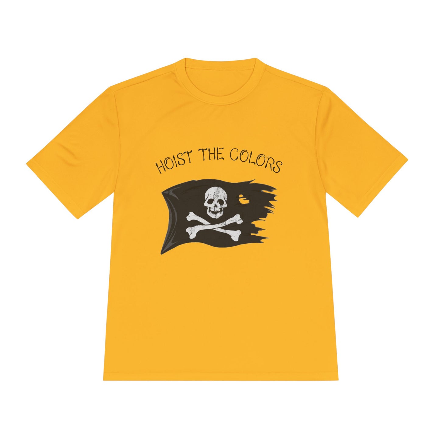 Hoist the Colors Pirate Flag Tee — Moisture-Wicking Graphic Shirt
