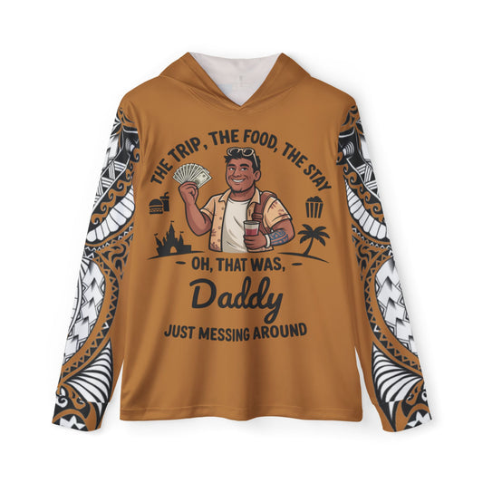 Brown Daddy Just Messing Around Tribal Tattoo Hoodie