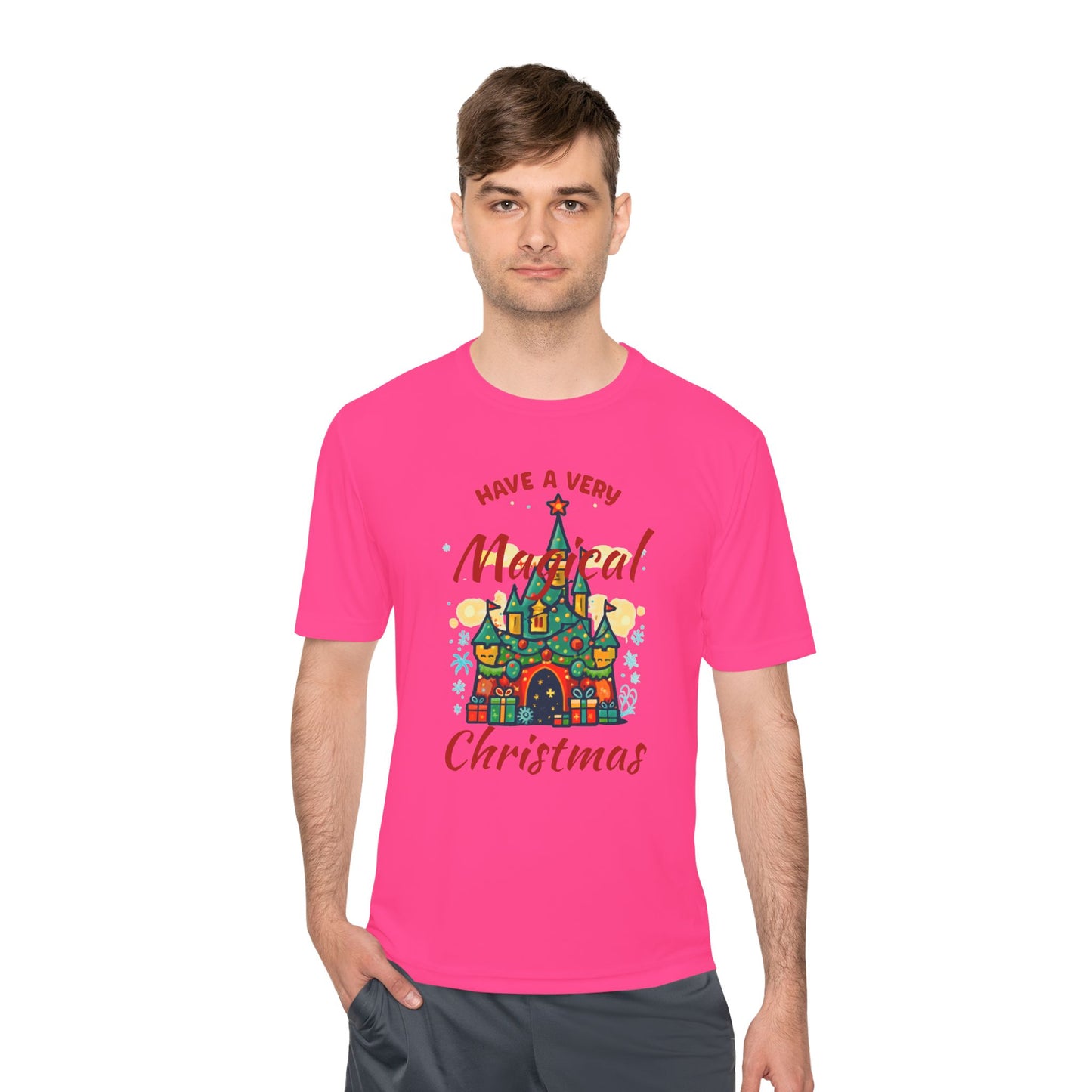 Magical Christmas Castle Tee — "Have a Very Magical Christmas" Holiday T‑Shirt