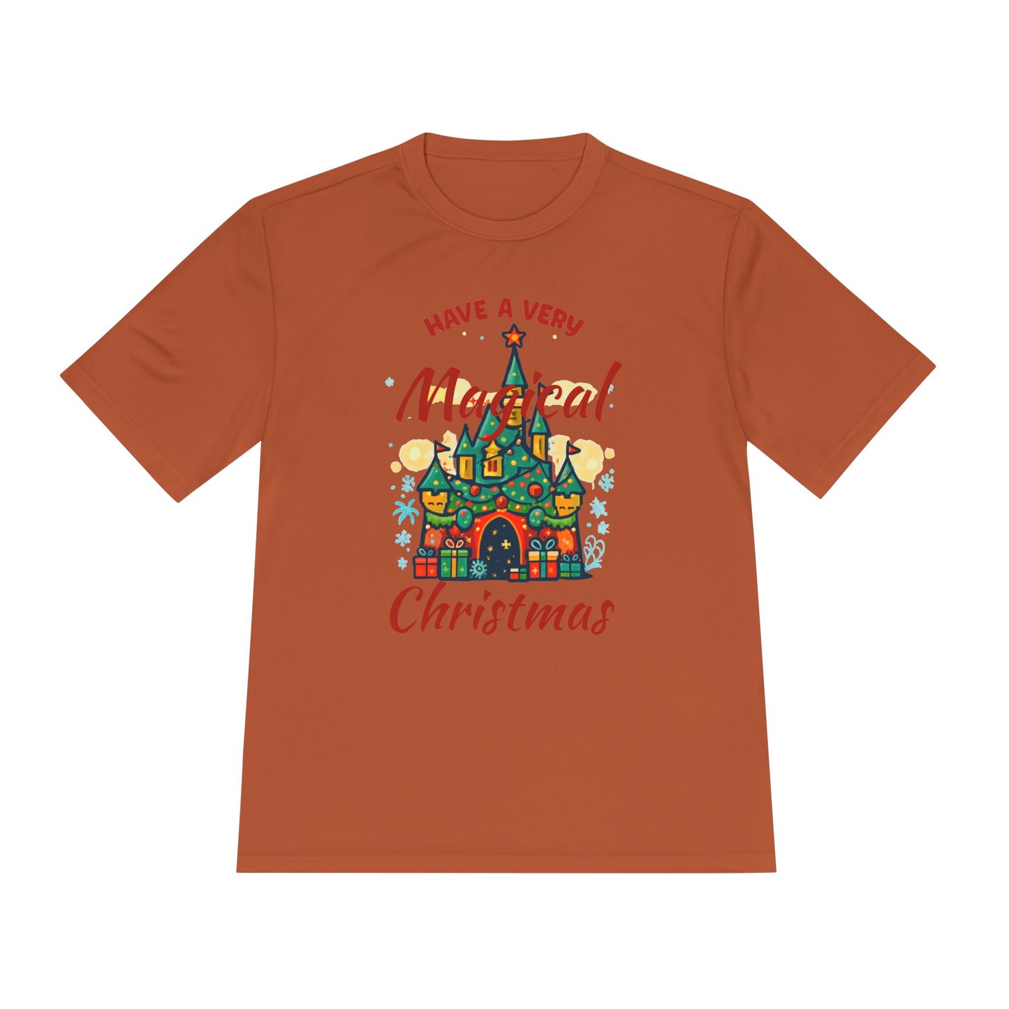 Magical Christmas Castle Tee — "Have a Very Magical Christmas" Holiday T‑Shirt
