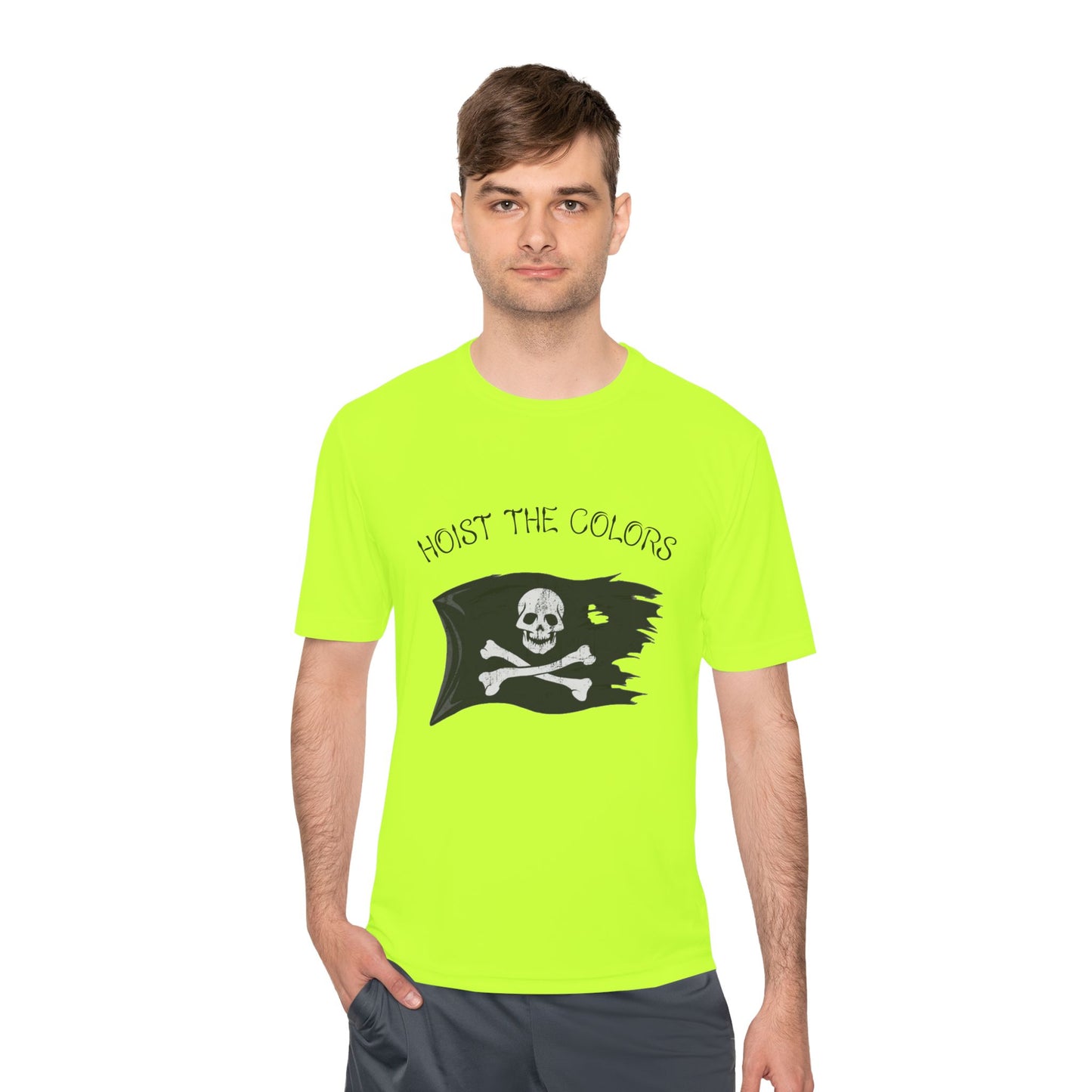 Hoist the Colors Pirate Flag Tee — Moisture-Wicking Graphic Shirt