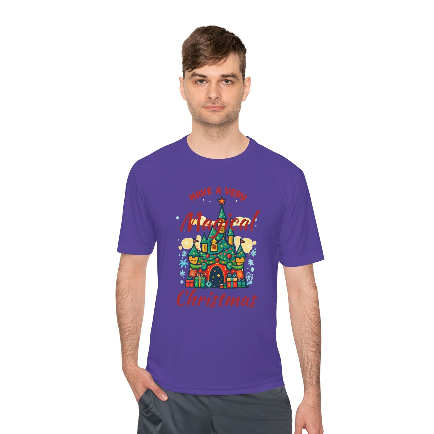 Magical Christmas Castle Tee — "Have a Very Magical Christmas" Holiday T‑Shirt