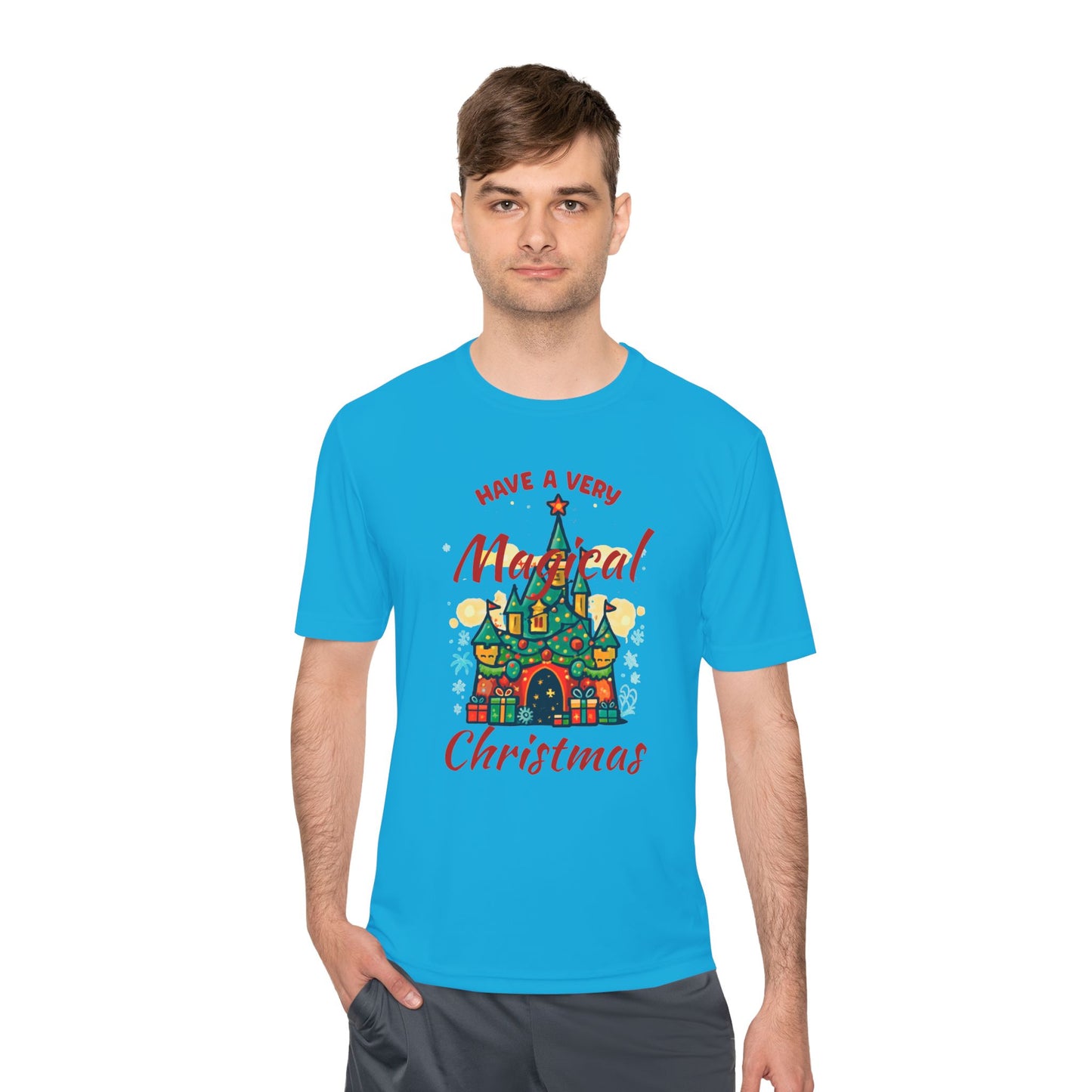 Magical Christmas Castle Tee — "Have a Very Magical Christmas" Holiday T‑Shirt