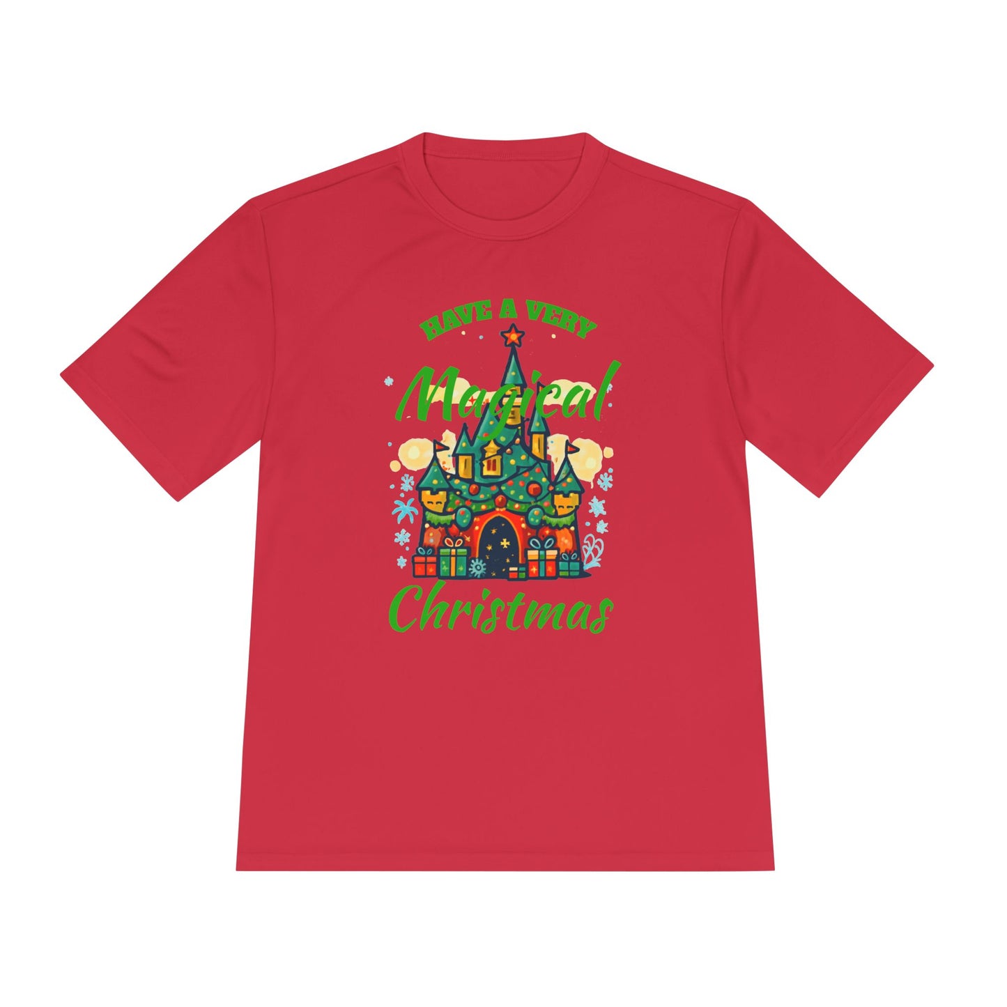 Magical Christmas Castle Tee — "Have a Very Magical Christmas" Holiday T‑Shirt