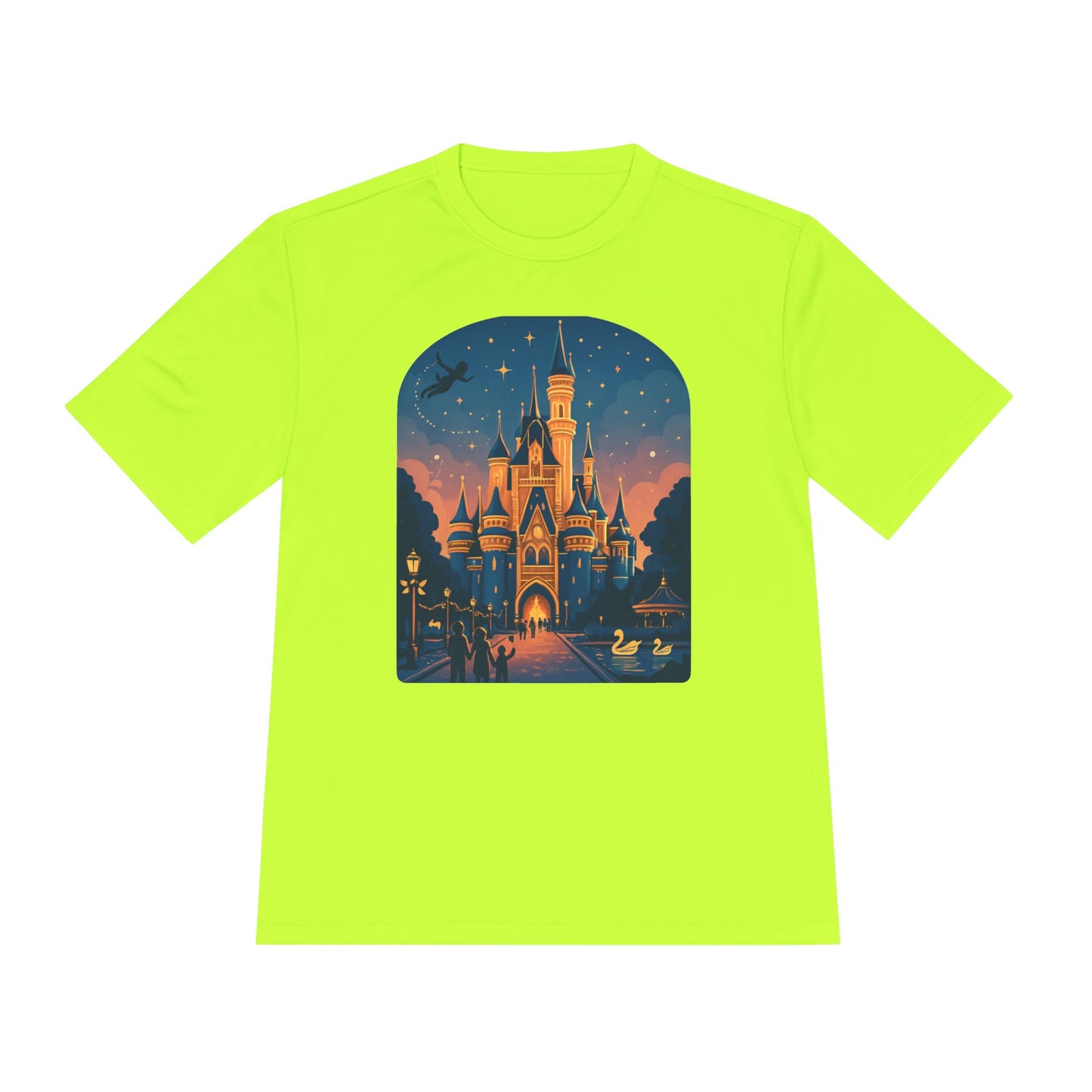 Fairy Tale Castle Tee — Enchanted Sunset Castle Graphic Shirt